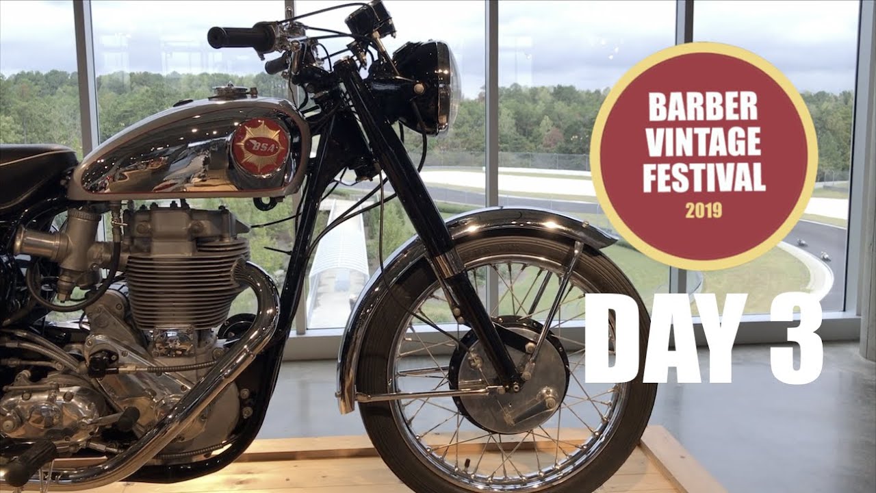 Barber Vintage Motorcycle Festival - 2019 Part 4 - The Barber Museum