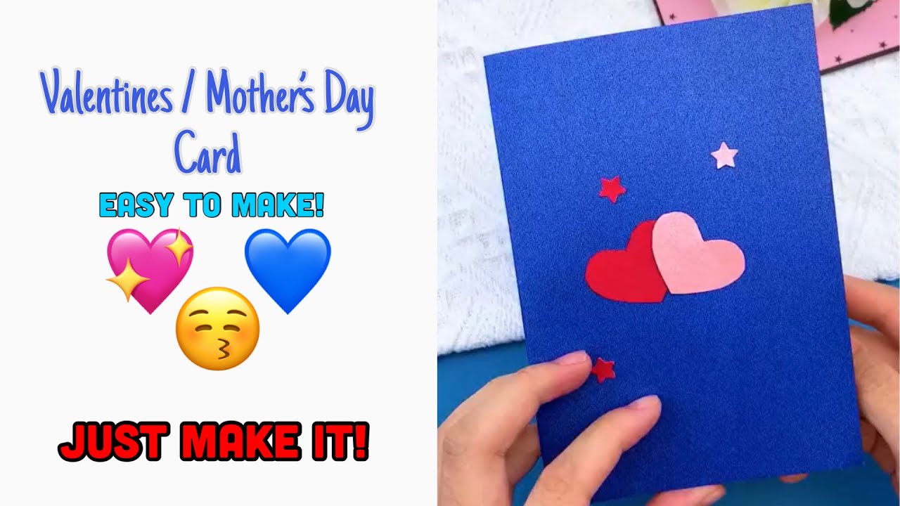 DIY Valentines or Mothers Day Card | 