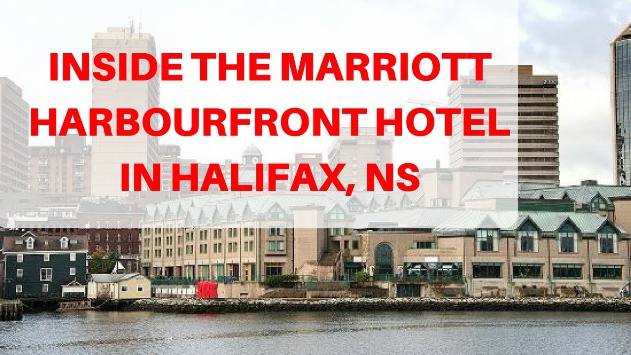Marriott Harbourfront in Halifax, Nova Scotia HOTEL ROOM TOUR