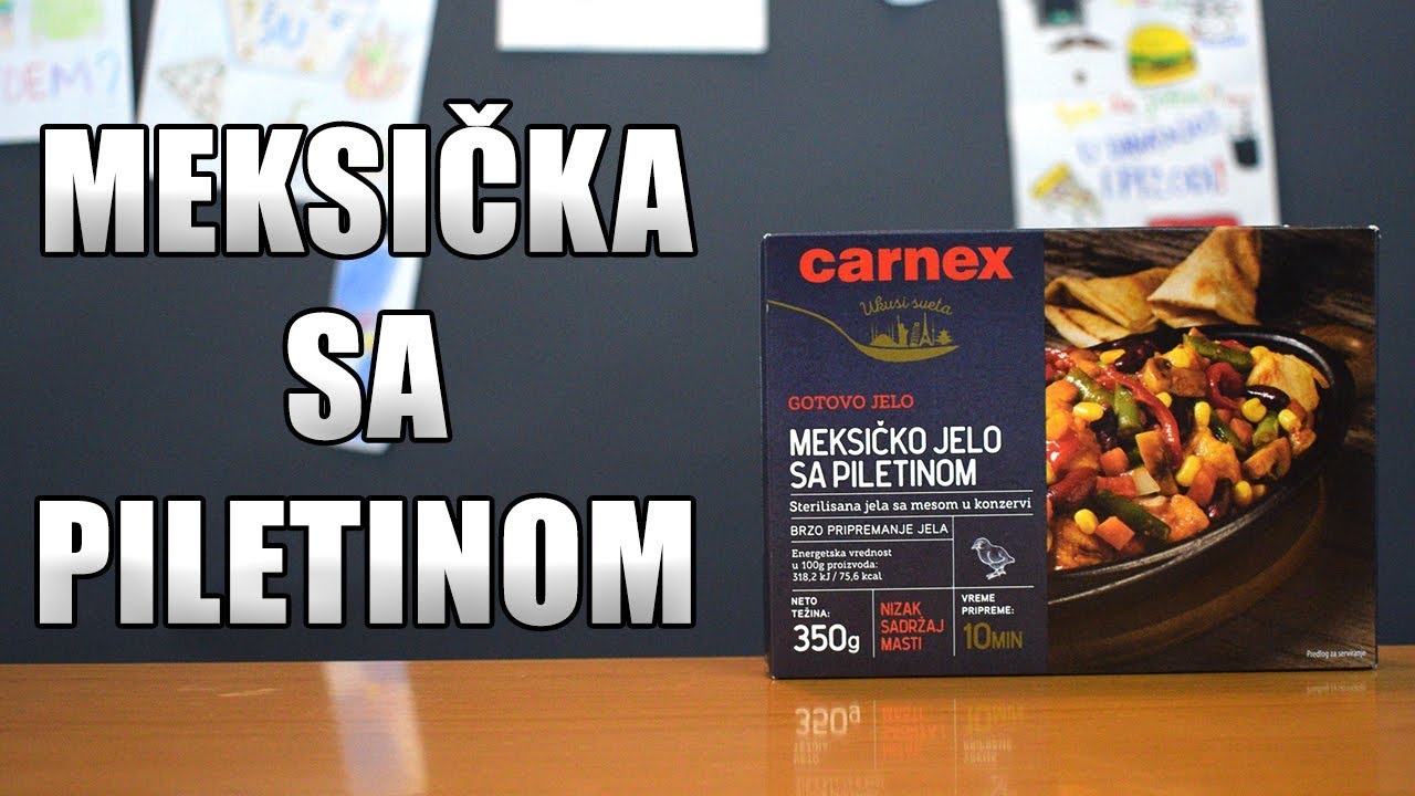 CARNEX UKUSI SVETA - MEKSIČKO JELO SA PILETINOM