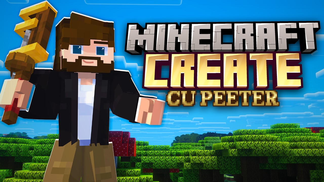 Noua mea Lume Perfecta pe Minecraft Create!