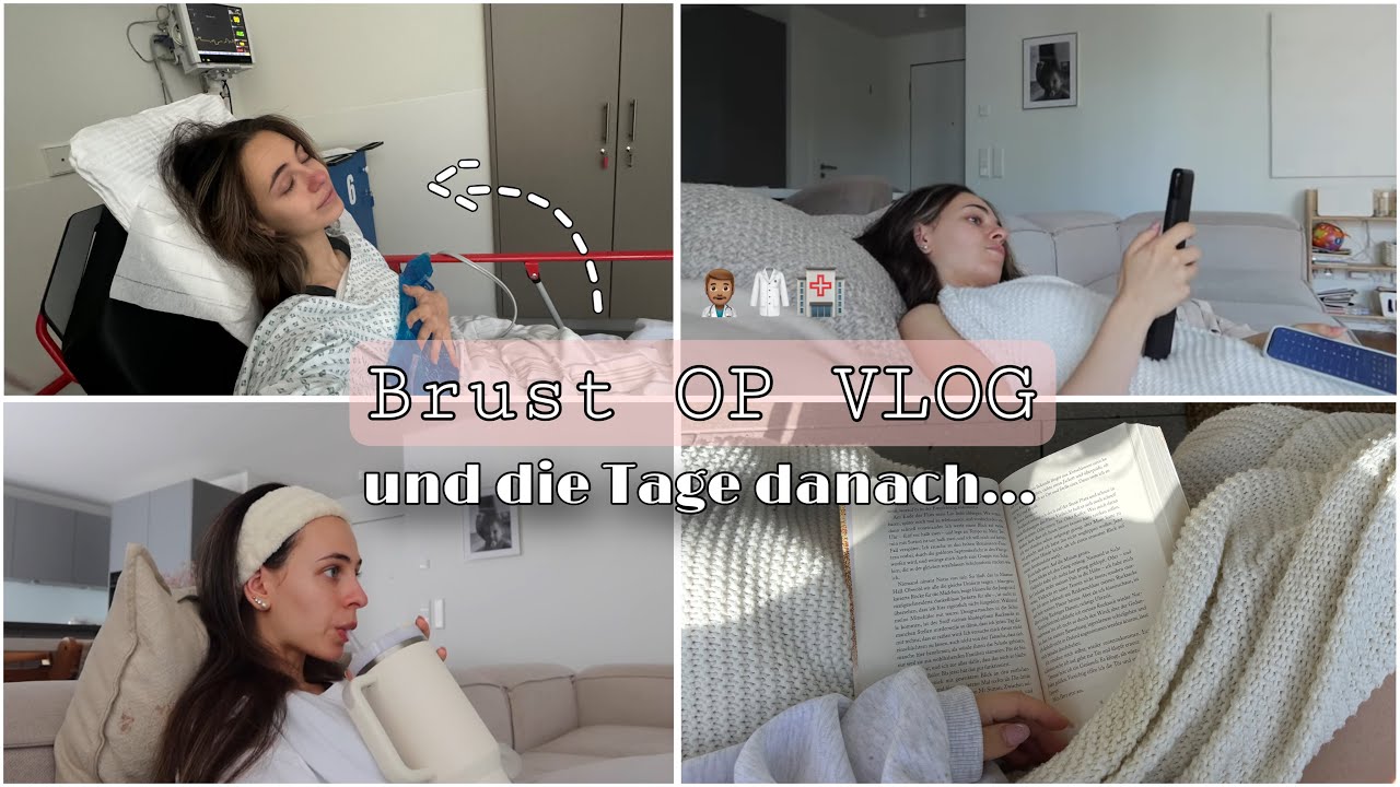 es ist OP Tag!! - meine BRUST OP und die Tage danach *VLOG*