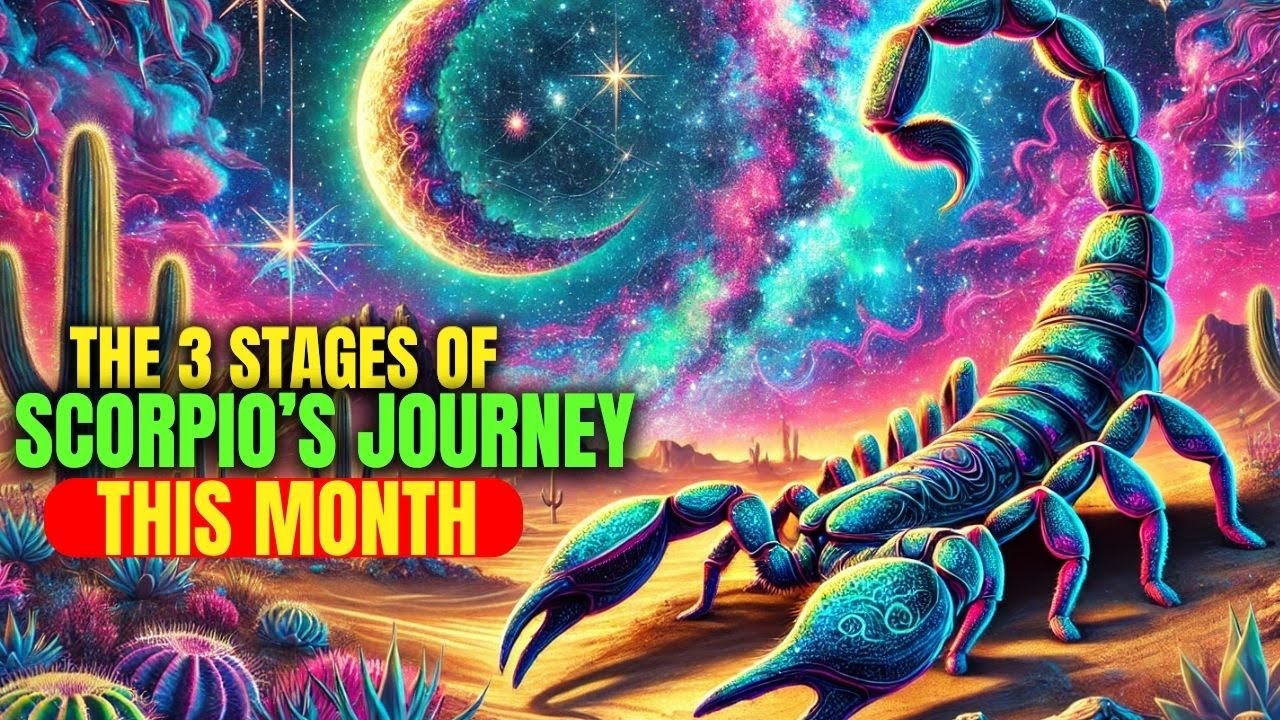 THE 3 PHASES THAT THE SIGN OF SCORPIO WILL FACE IN THIS NEW MONTH