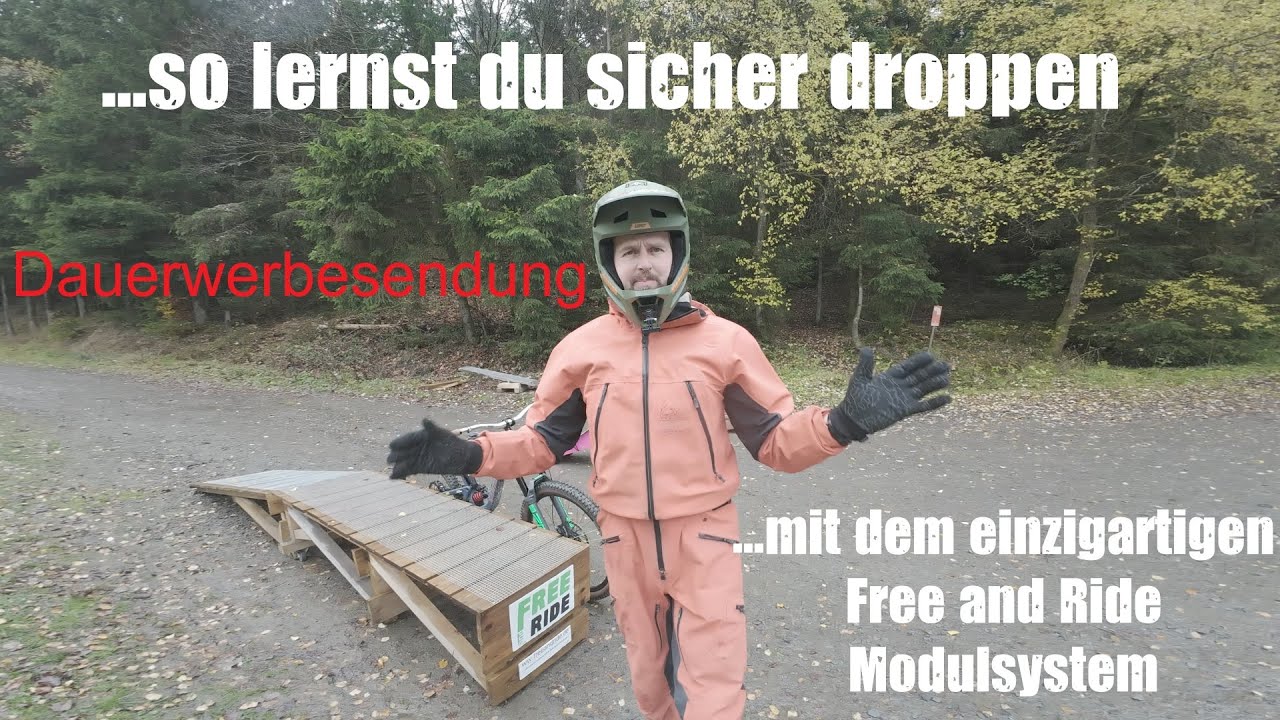 Komm auch DU, lern droppen im NU ! Mit dem einzigartigen Free and Ride Modulsystem im Einzelcoaching