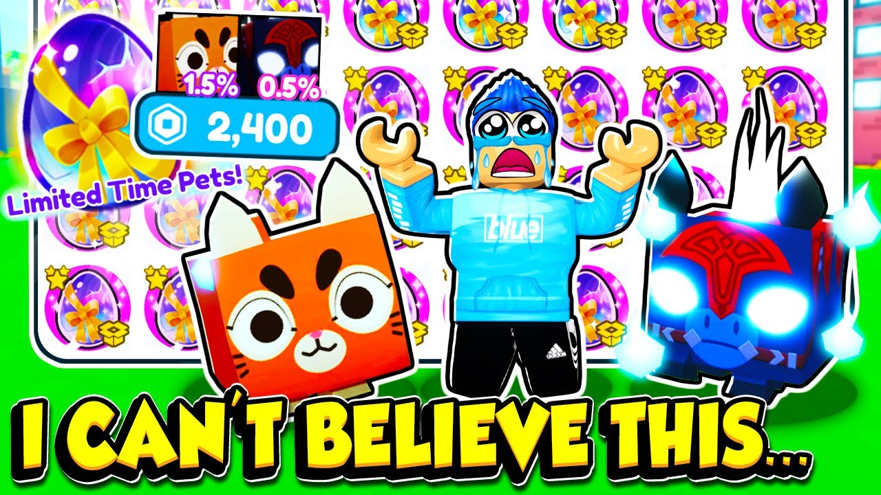 I BOUGHT SO MANY EXCLUSIVE EGGS IN PET SIMULATOR X But This Happened...