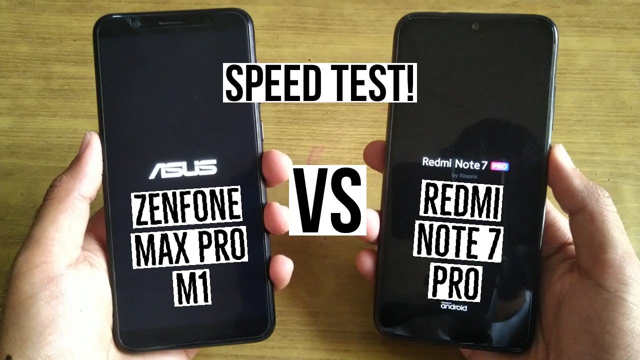 Asus Zenfone Max Pro M1 vs Redmi Note 7 Pro Speed Test! Shocking Results 😮