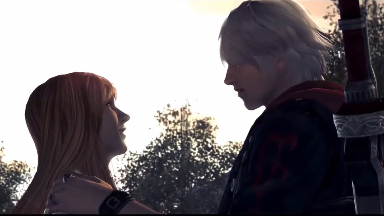Nero and Kyrie Moments ❤️💙 - Devil May Cry 4 and 5
