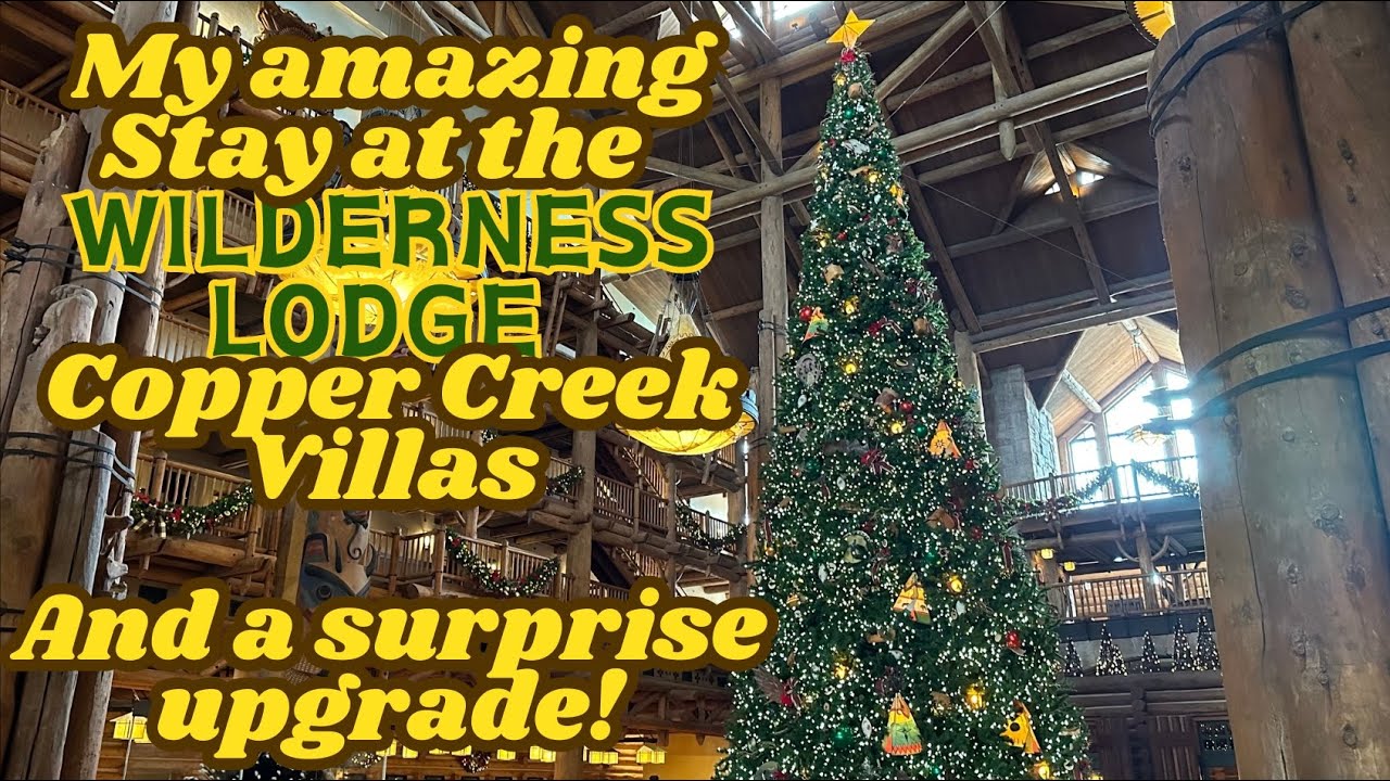 Wilderness Lodge Christmas | DVC Copper Creek Villas One Bedroom | WDW Part 1 December 2023