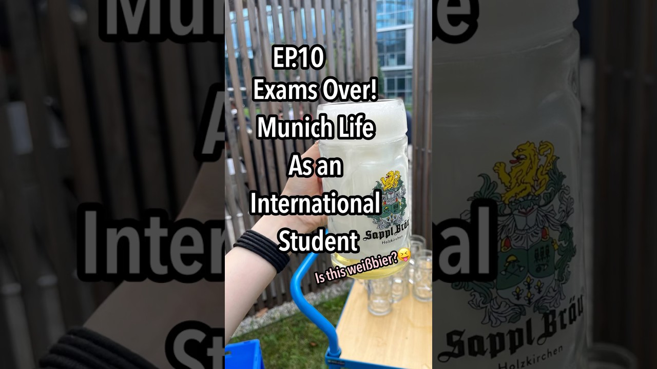 Exams Over! Munich Student Life Vlog | TUM International Student | Vacation | German | 뮌헨공대 브이로그 |