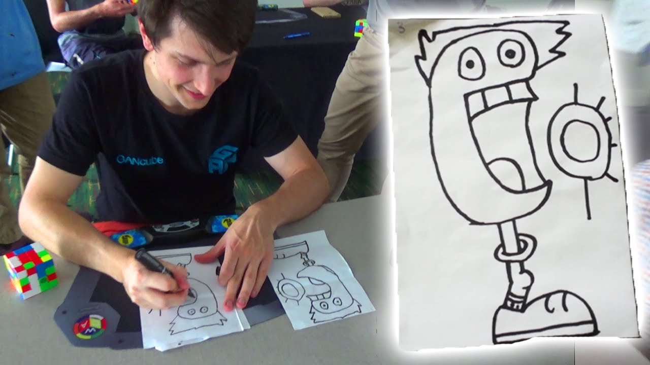 50 Person Drawing Challenge (Telephone/Chinese Whispers But Drawing)