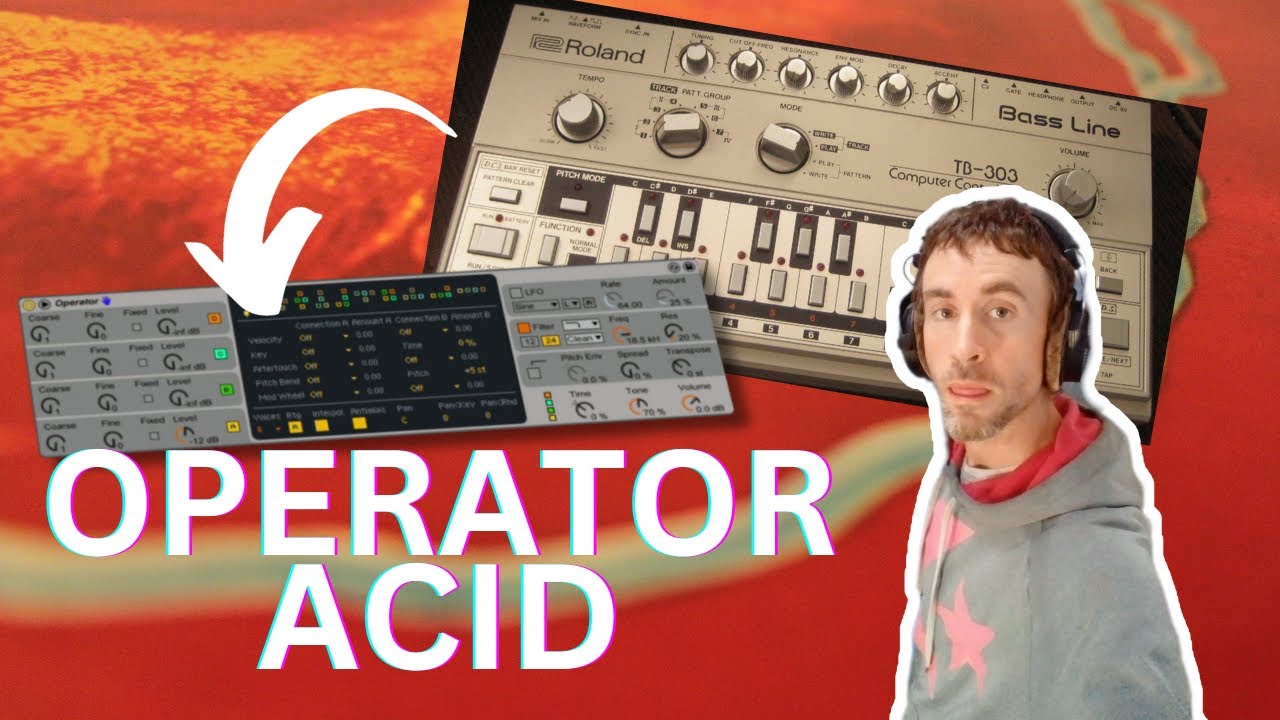 Acid bass lines in Ableton with Operator