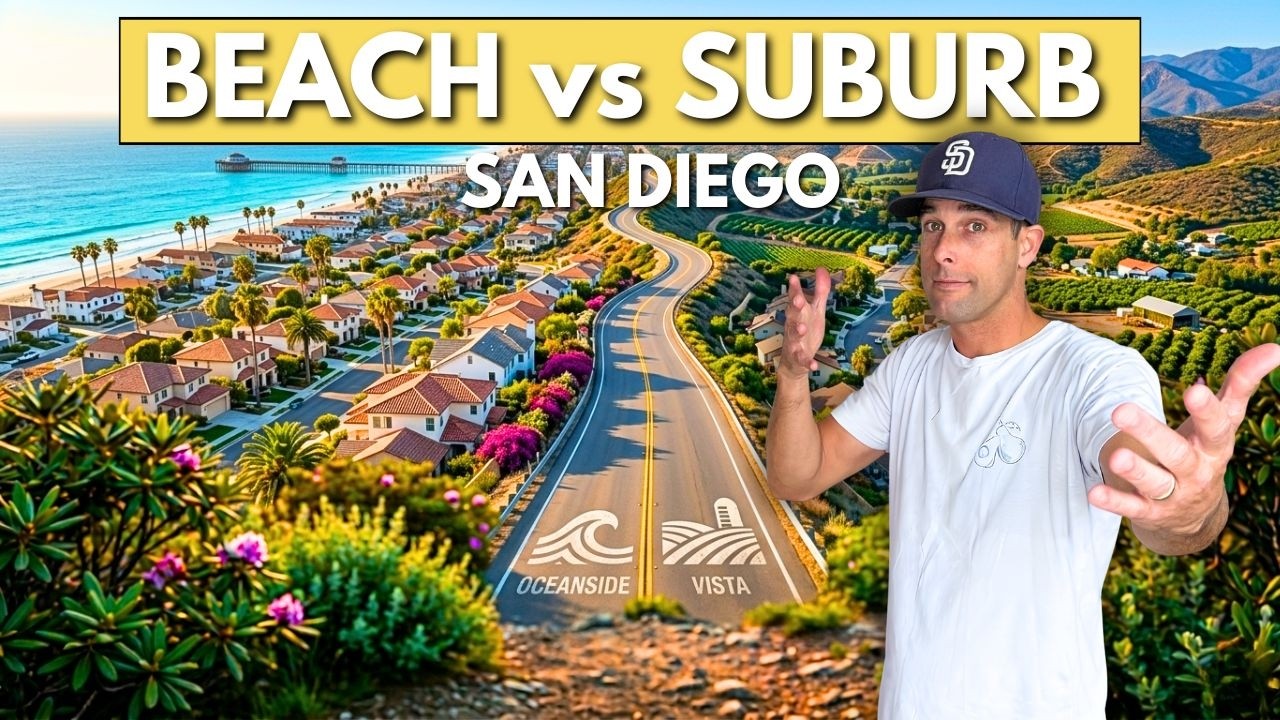Top San Diego Suburb? Oceanside vs Vista - Full Comparison