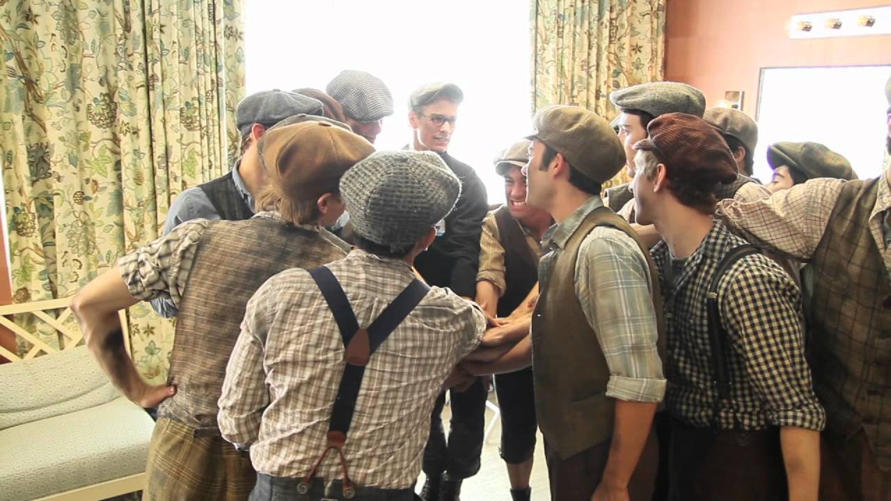 Disney's NEWSIES at Paper Mill Playhouse - Backstage at 