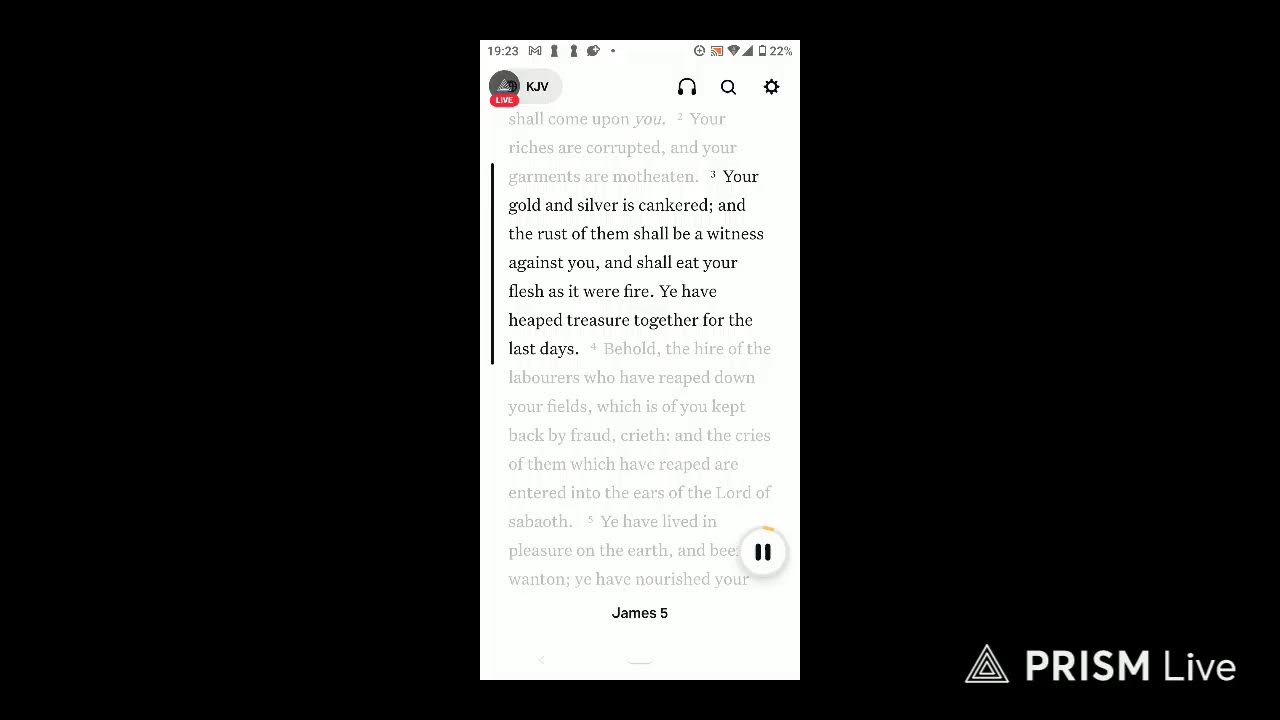 Live streaming of Gods Wordsw