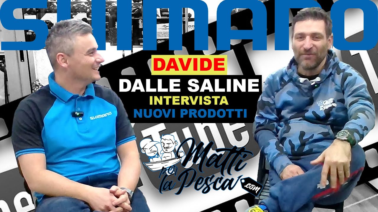 Nuove Canne Shimano Bolentino di profondità e Traina con il vivo intervista Davide Dalle Saline