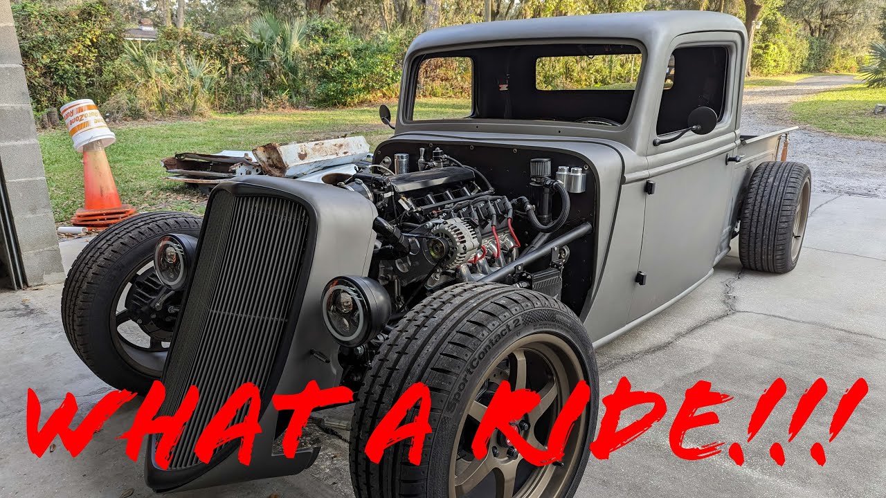 Taking the Factory Five 35 Hot Rod Truck for a Drive