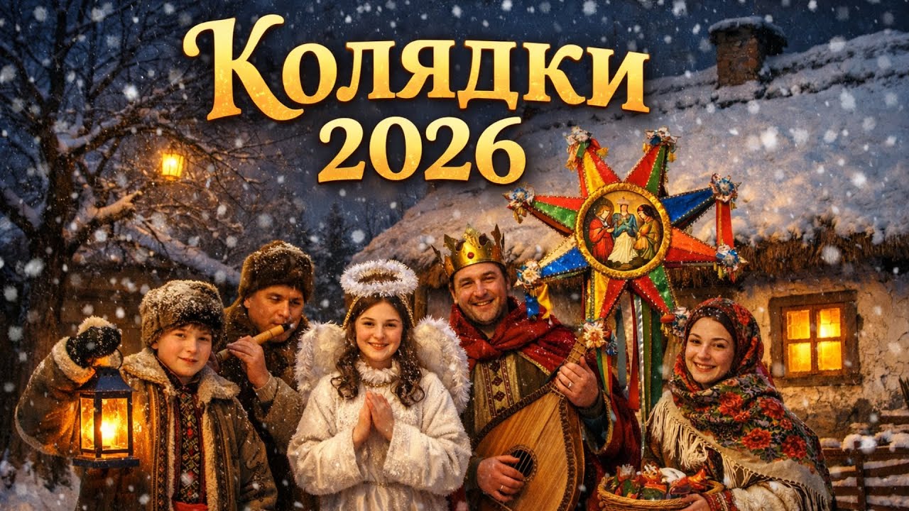 Колядки 2026 - Найкраща Збірка Українських Різдвяних Колядок