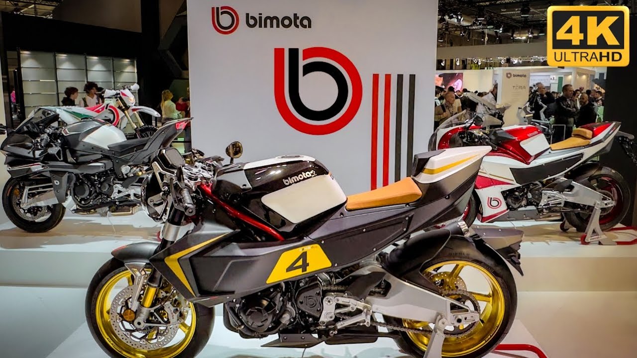 2023 Bimota Tesi H2 | KB4 | KB4 RC | BX450 Models | Walkaround | EICMA 2022 | 4K