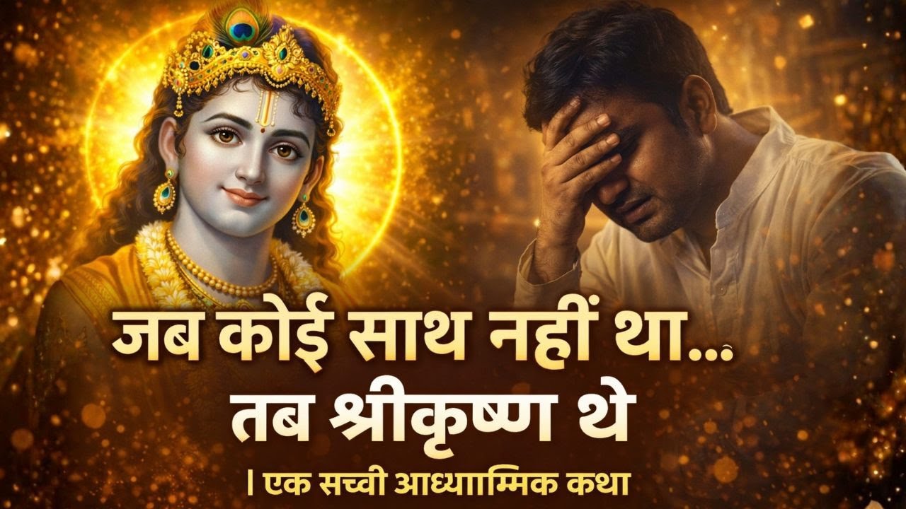 यह कथा सुनकर समझ आएगा श्रीकृष्ण कभी अकेला नहीं छोड़ते | Krishna Motivational Katha | Bhakti Satsang