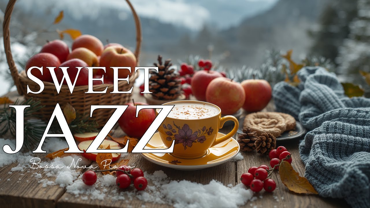 Positive Winter Jazz Cafe ~ Delicate Morning Jazz Music & Bossa Nova Instrumental for Work, Study