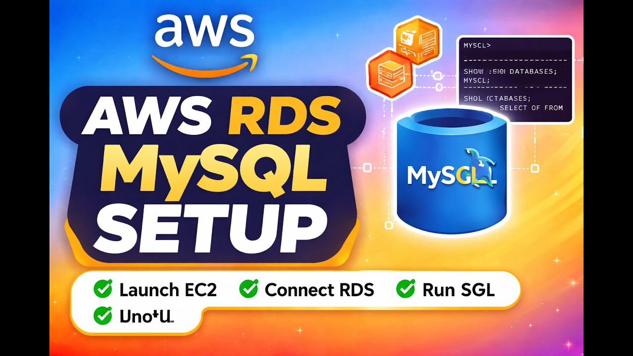 AWS RDS MySQL Complete Setup using EC2 Ubuntu | Tamil