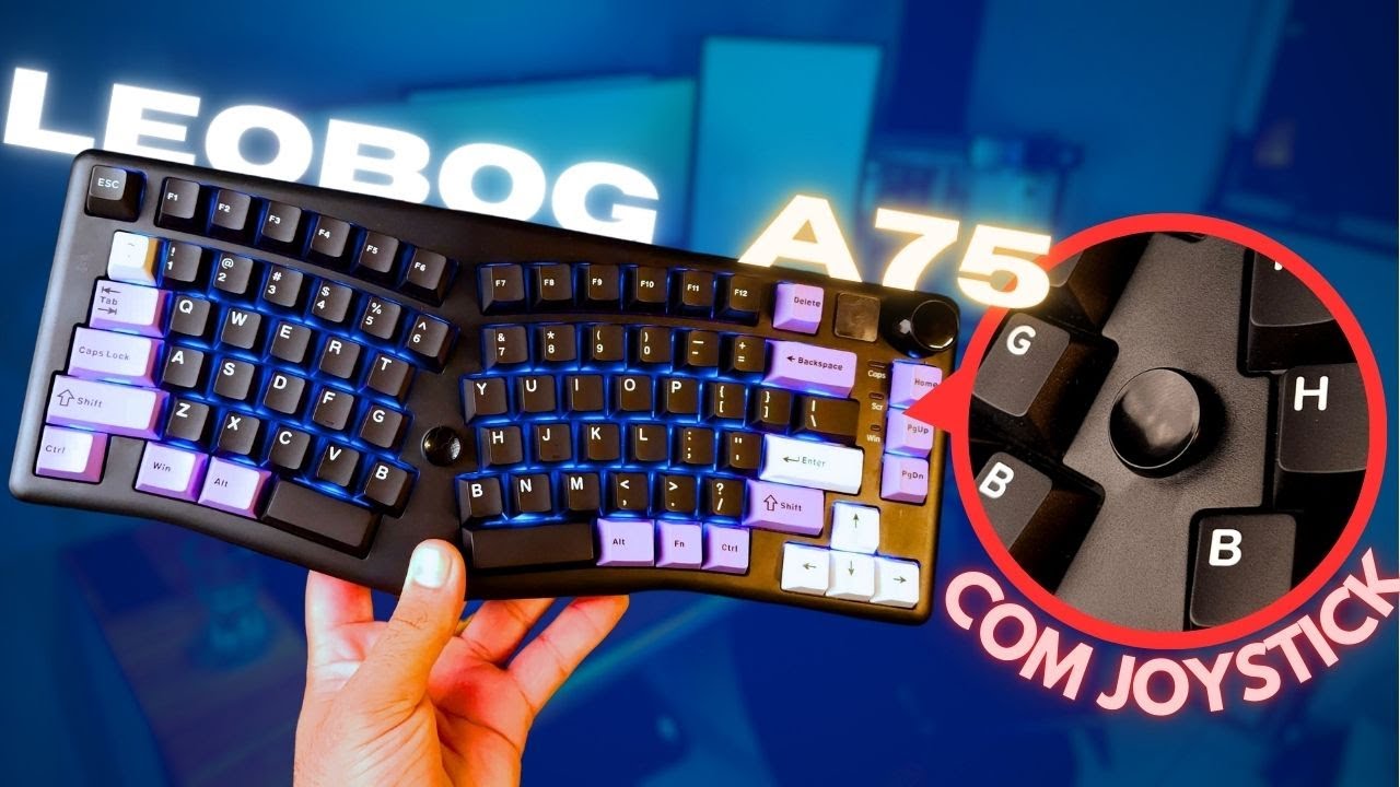 Leobog A75 é o teclado 75% mais completo que você já viu!  |  REVIEW
