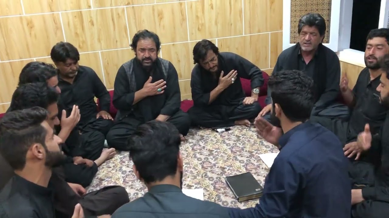 Abbas Abbas Zary Nuon Yod | Dasta Haderia Hassan Colony Skardu | Balti Noha 2025 @09studioskardu