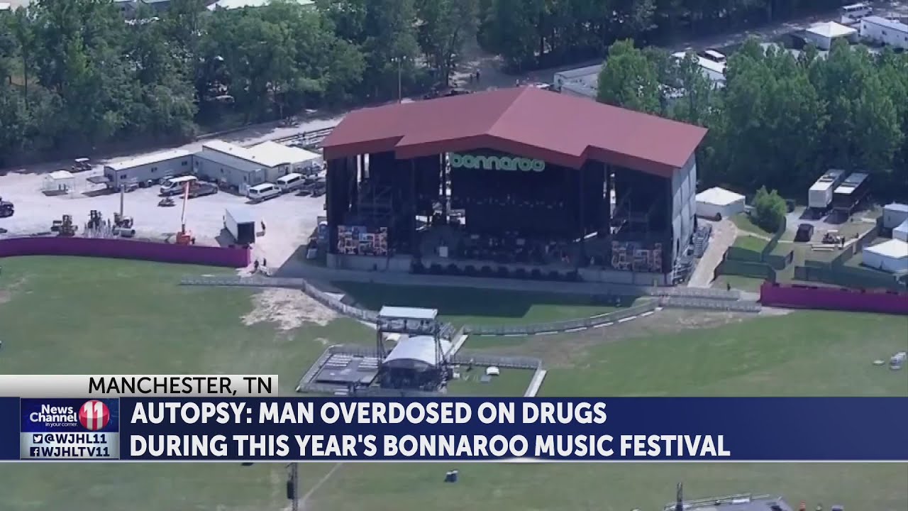 Autopsy: Man overdosed on drugs at Bonnaroo music festival