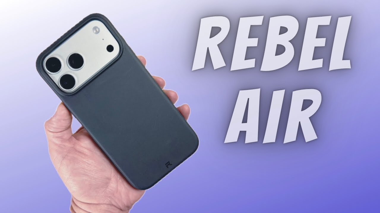 Чехол REBEL Air для iPhone 17 Pro Max! Новинка номер один?