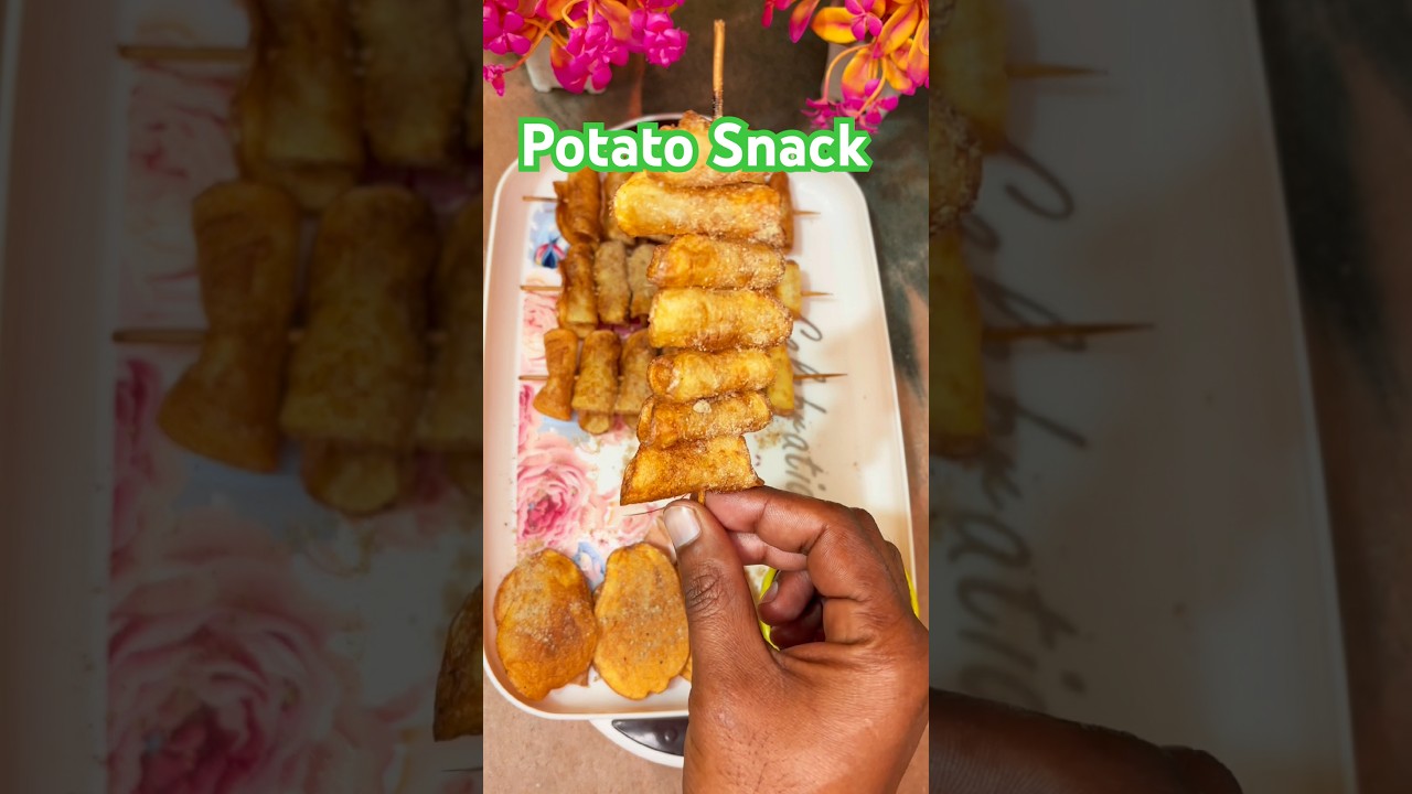 Potato Snack Recipe Tea time Snack instant snack #recipe #food #cooking #homecuisine #reels #shorts