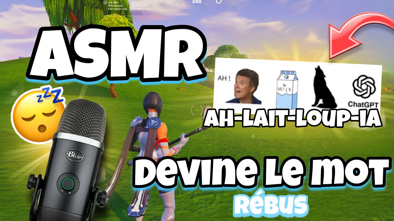 ASMR Français • DEVINE LE MOT CACHÉ DERRIÈRE LES IMAGES (rébus) 😴