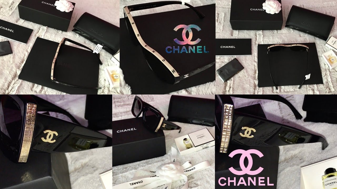 Unboxing CHANEL Sunglasses 🛍 | Chanel oval sunglasses | Chanel rectangle sunglasses | @CHANEL