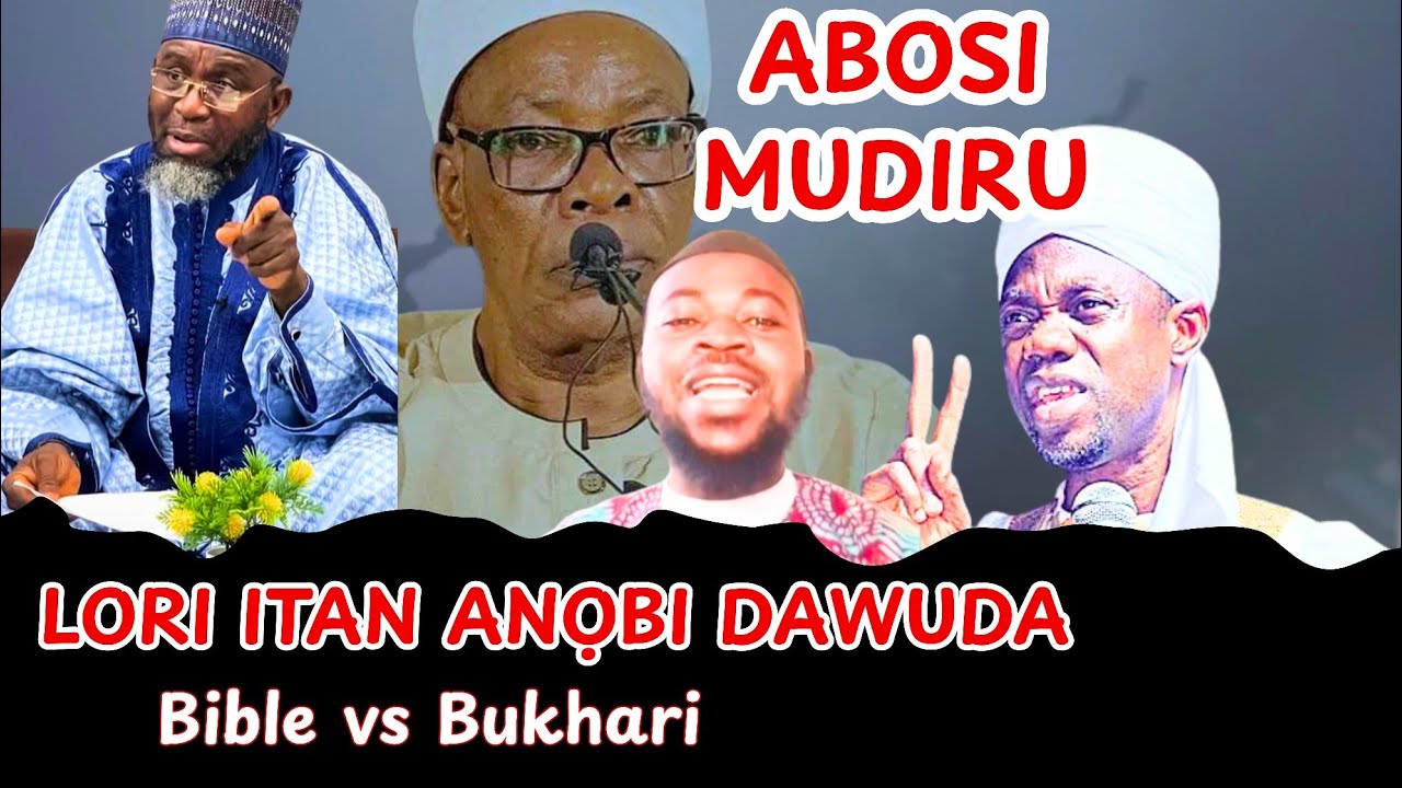 Mudeer Markaz & Double Standards on Story of Prophet Dawud (David) from The Bible --Ustadh Gbolahan 