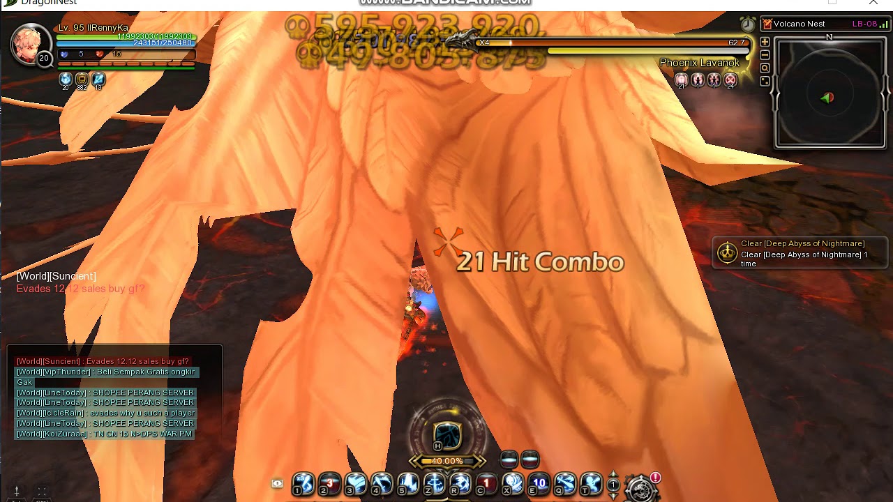 [ Dragon Nest Sea ] - Gladiator Verdure Dragon Jade showcase with Phoenix