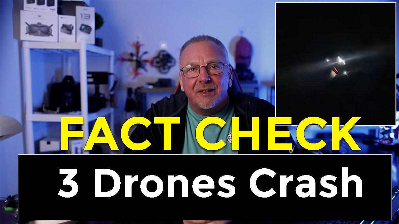 Multiple Drones Crash in NJ