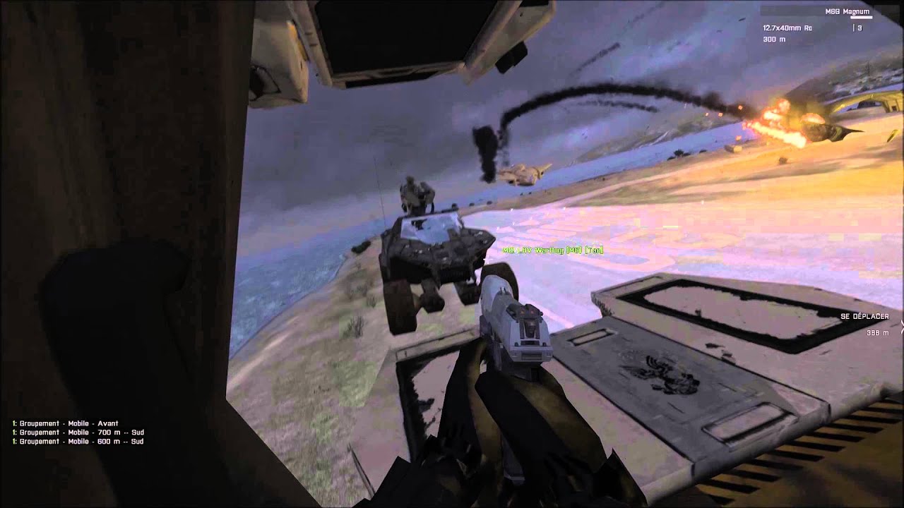 Dropping of a Warthog with The Eradinus Insurrection Halo Mod for ArmA 3
