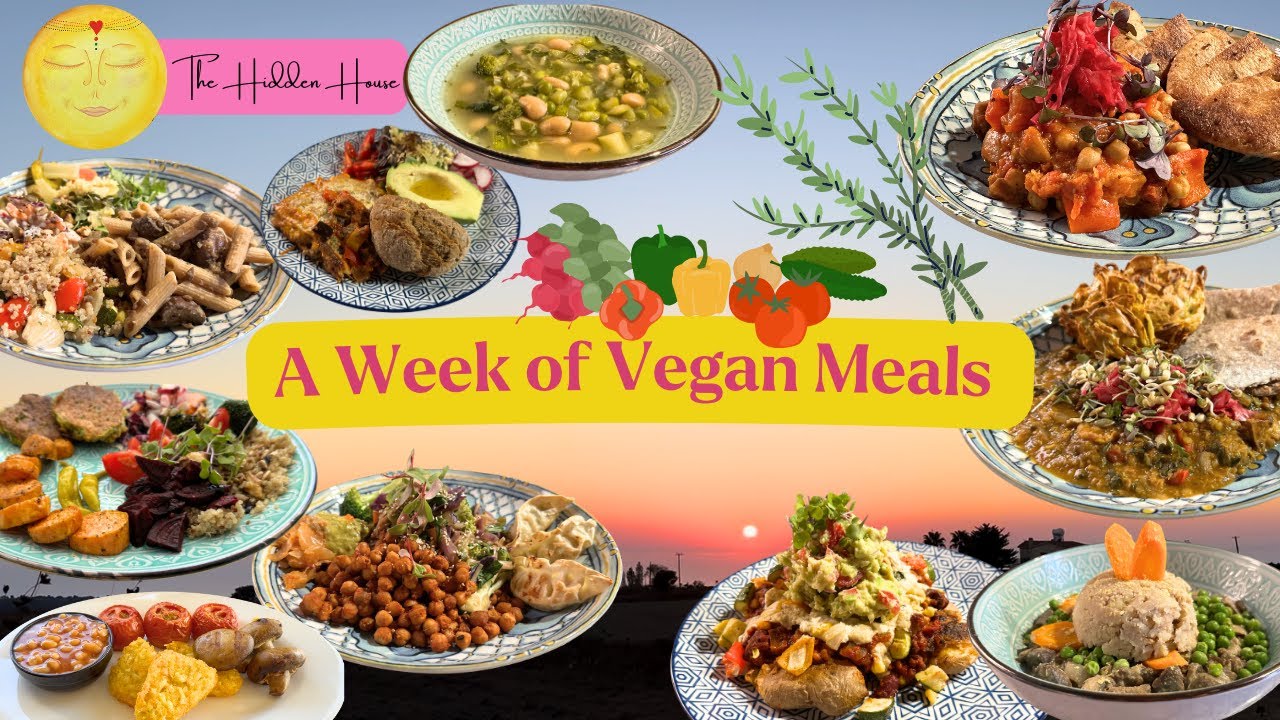 A Week of Home Cooked Vegan Meals: What We Eat in A Household of Two  Vegan Foodies 🏡🍽️🌱