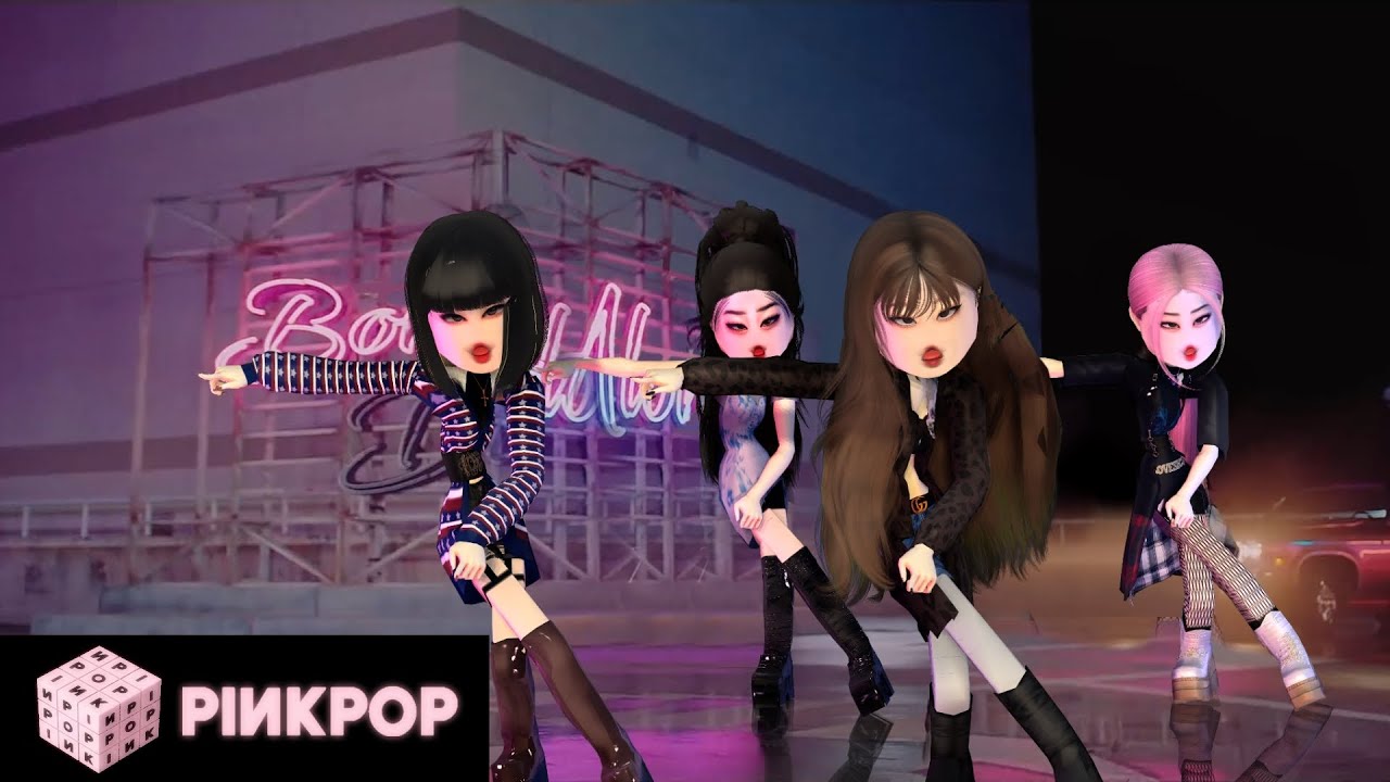 BLACKPINK - 'Lovesick Girls ' ROBLOX M/V.