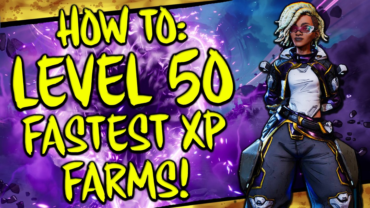 Borderlands 4 How To: Level 50 Fast! Best Solo and Multiplayer Methods! (Borderlands 4 XP Farm)