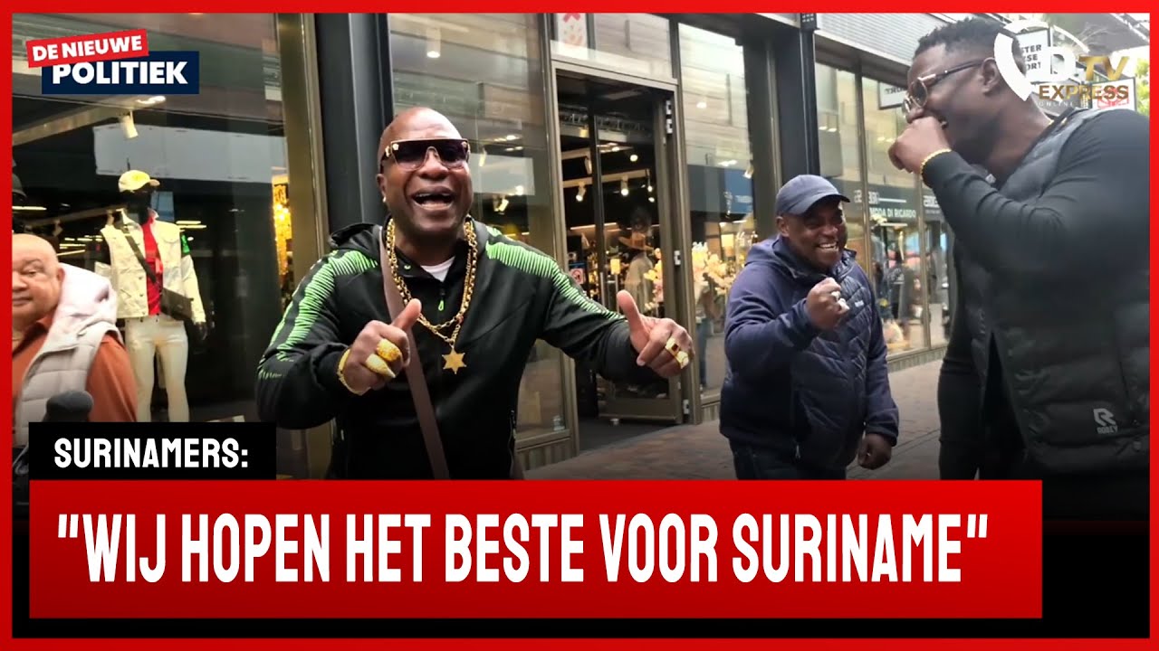 🚀 De Nieuwe Politiek Live • De Surinamer in Amsterdam Bijlmer (Suriname)