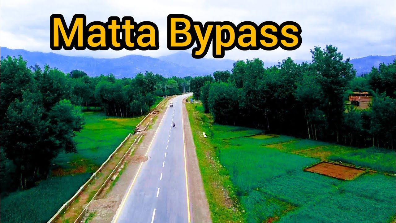 Matta Bypass Drone View || Swat Valley || Travel With Hanzala