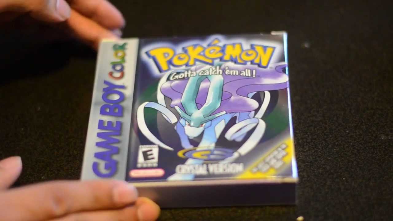 Pokemon Crystal Unboxing
