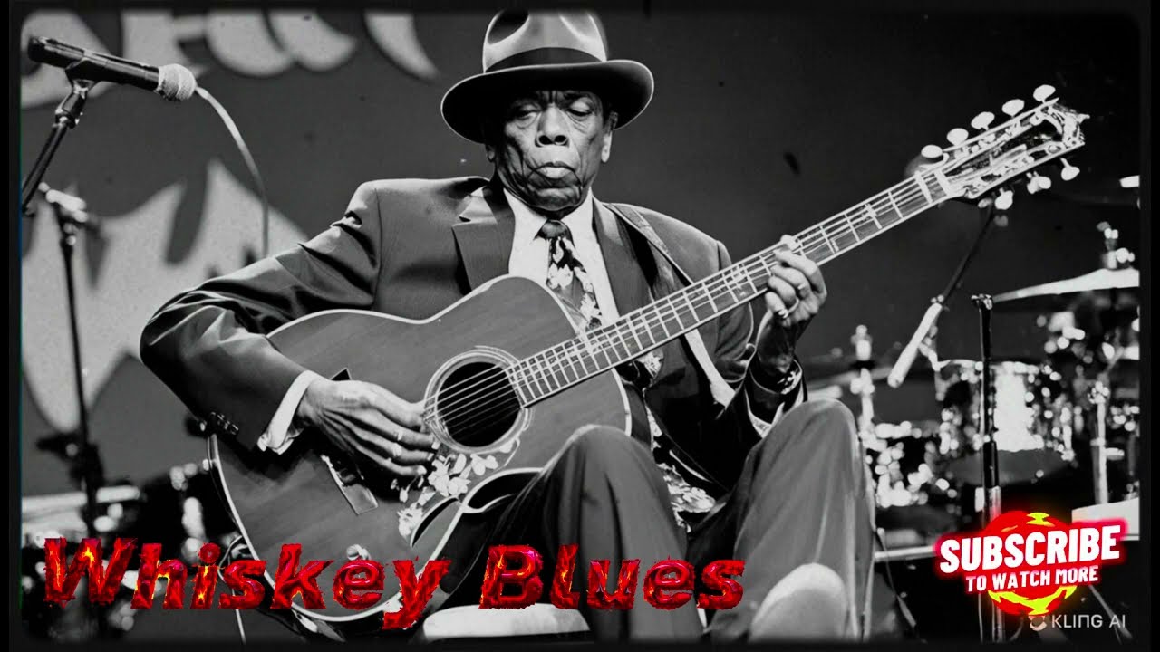 Smooth Whiskey Blues Music - The Electric Blues Music Flows With Emotion - Top Blues Hits