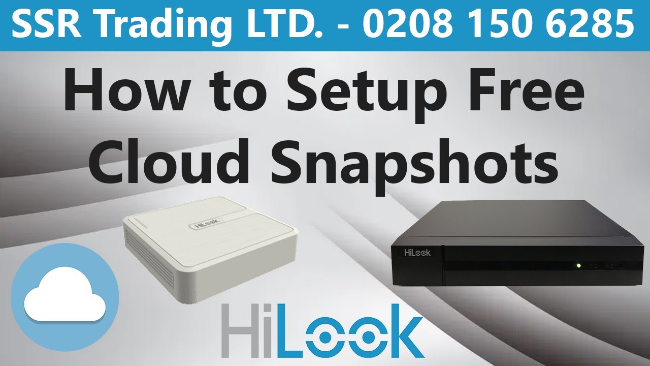 How to Get Free Cloud Storage Snapshots on Hikvision HiLook DVR NVR Setup Configure Dropbox Backup