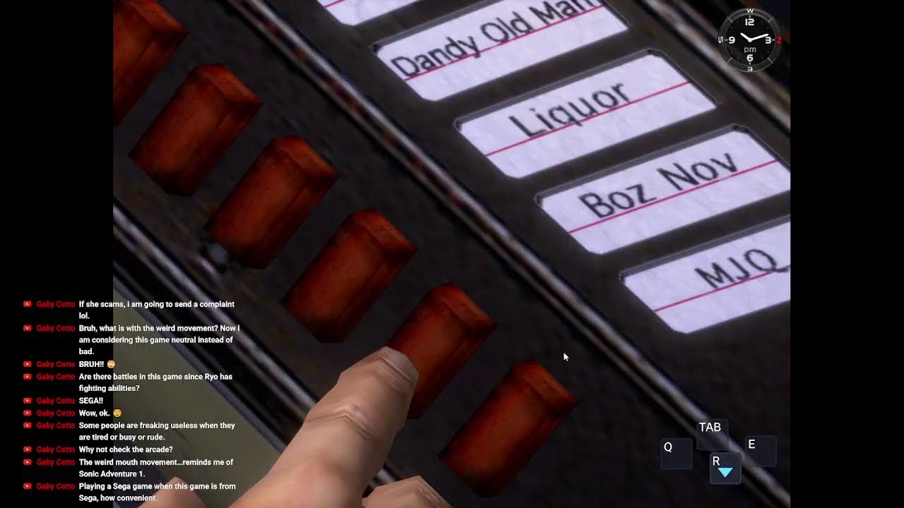 Relatively chill stream today, just a guy and his new game - Shenmue I