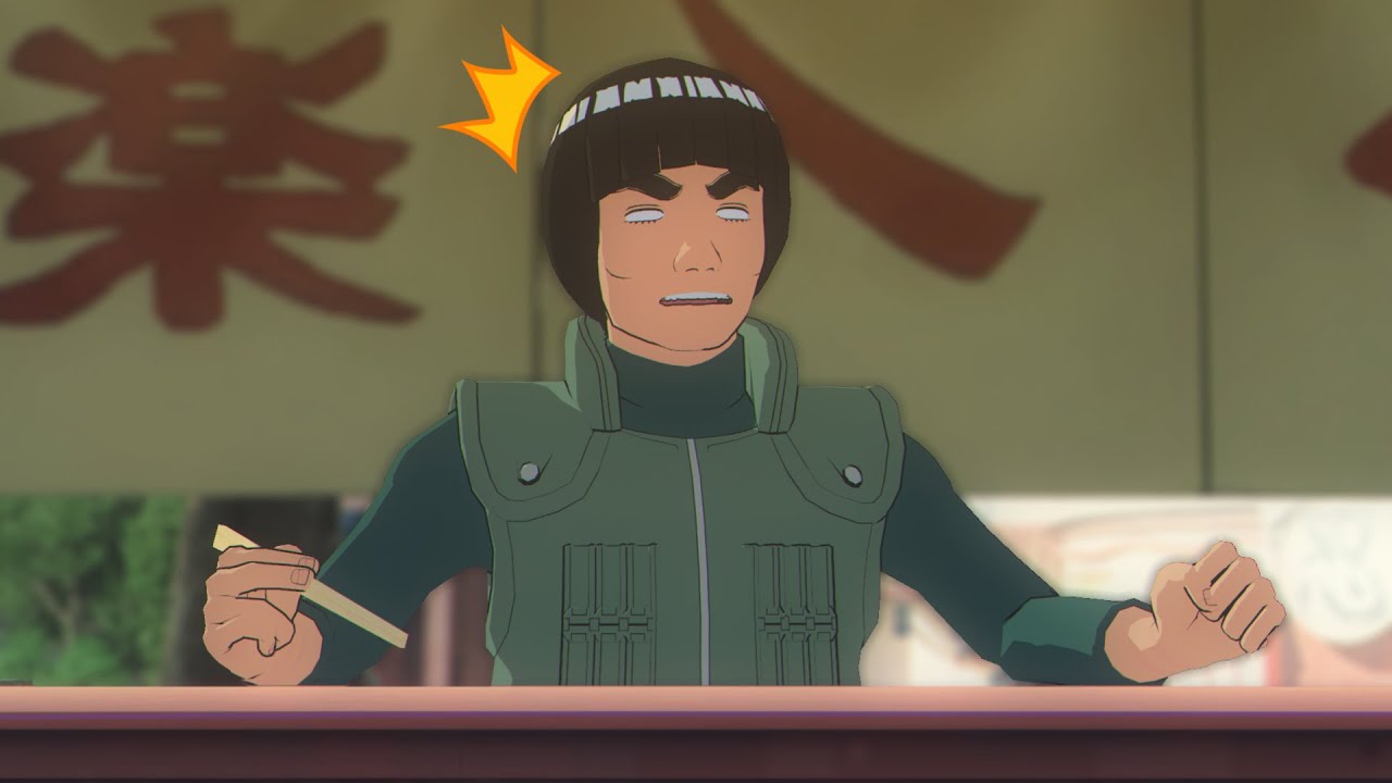 Gai saw Kakashi's face...