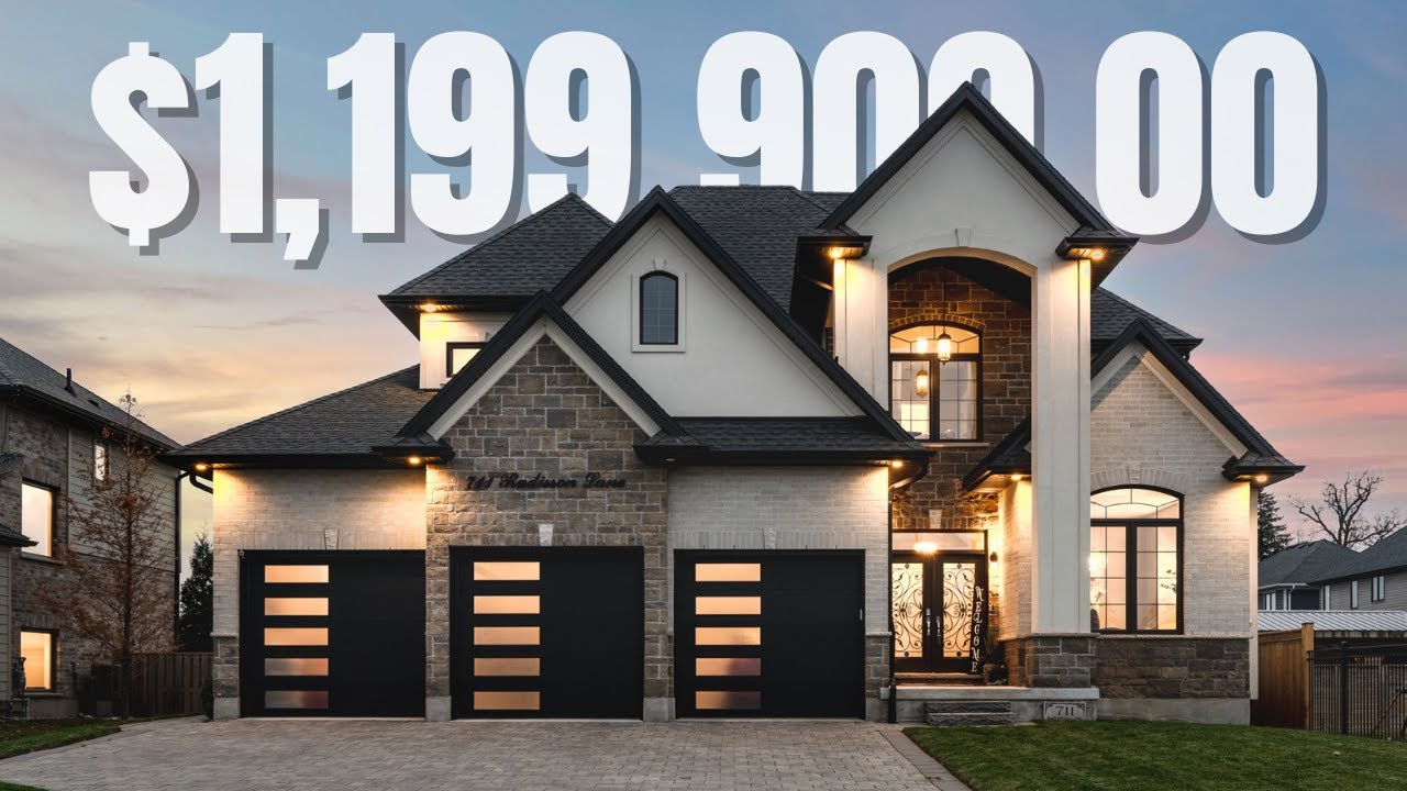 Stunning 4 bed, triple car garage backing onto a reservoir pond, with breathtaking views year-round!