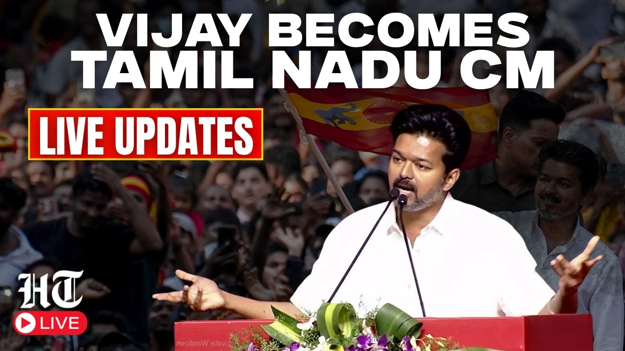 Vijay Oath Ceremony LIVE | TVK Chief To Take Oath As CM | Tamil Nadu CM Oath Ceremony LIVE