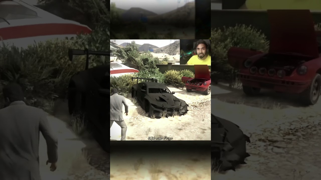 He forgot his own BMW ! #edit #gta #gta5 #shorts #technogamerz