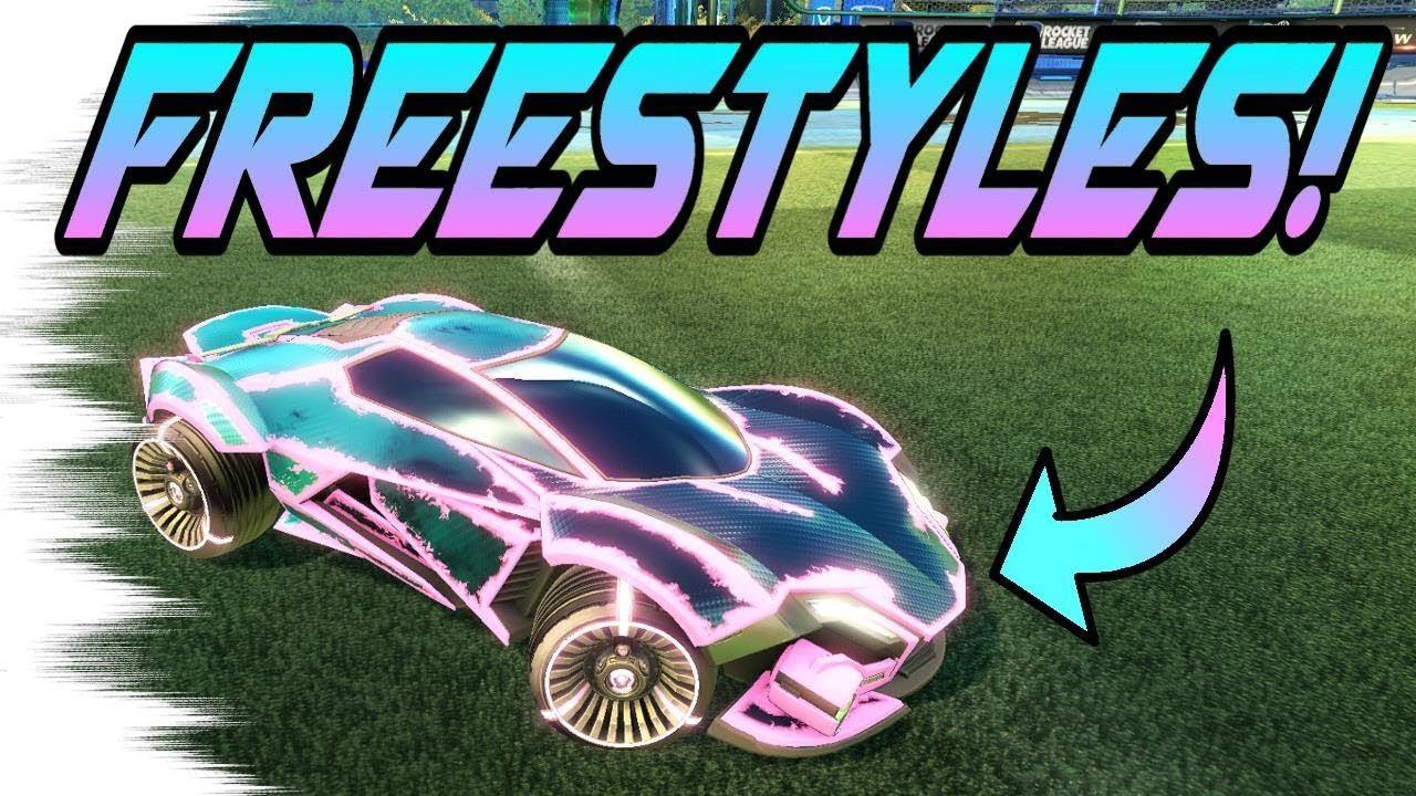 Rocket League Goals: FREESTYLES with the WEREWOLF CAR! (New Victory Crate Goals/Fakes)